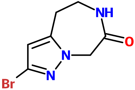 (图片) MC017896 2-Br-4,5,6,8-tetrahydropyrazolo[1,5-d][1,4]diazepinone